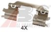 A.B.S. 1654Q Accessory Kit, disc brake pads